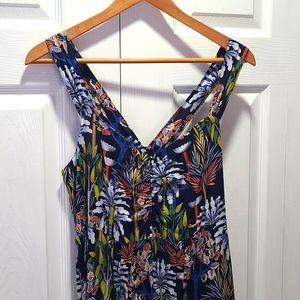 Anthropologie Lala Jumpsuit Floral